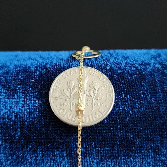 Gold bracelet and or Anklet - Picture 5 of 11